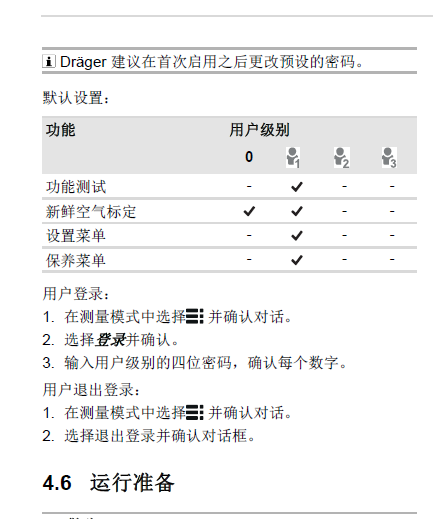 德爾格X-am3500說明書17