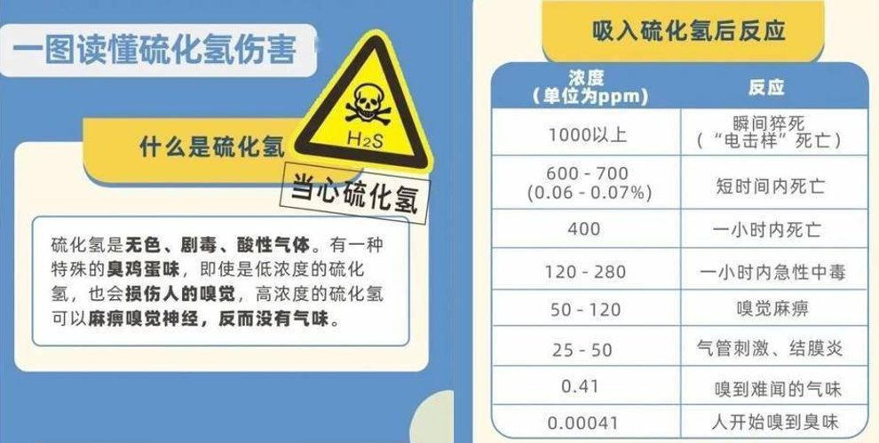 硫化氫氣體性質(zhì)