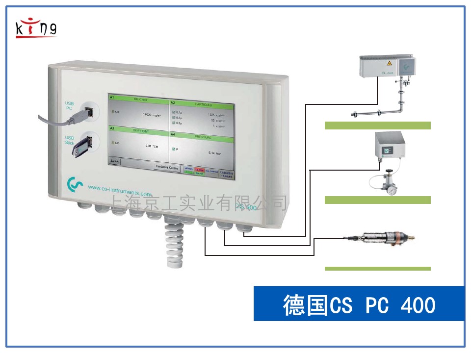 壓縮空氣粒子計(jì)數(shù)器德國CS PC 400